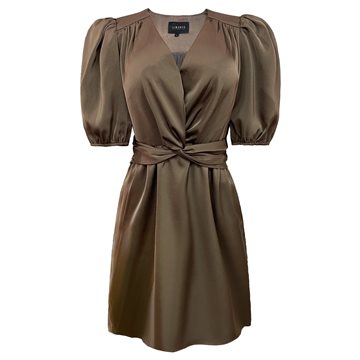 Liberté - Tiki SS Twist Dress - Brown